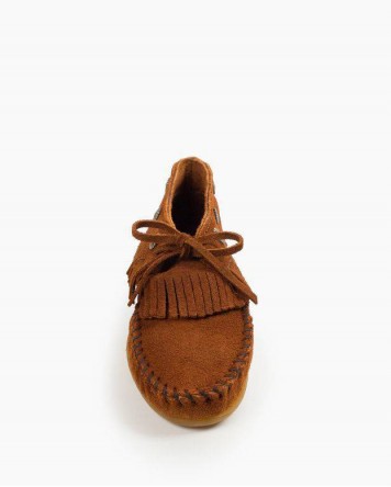 Fringed Moc Brown