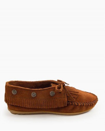 Fringed Moc Brown