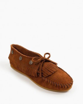 Fringed Moc Brown