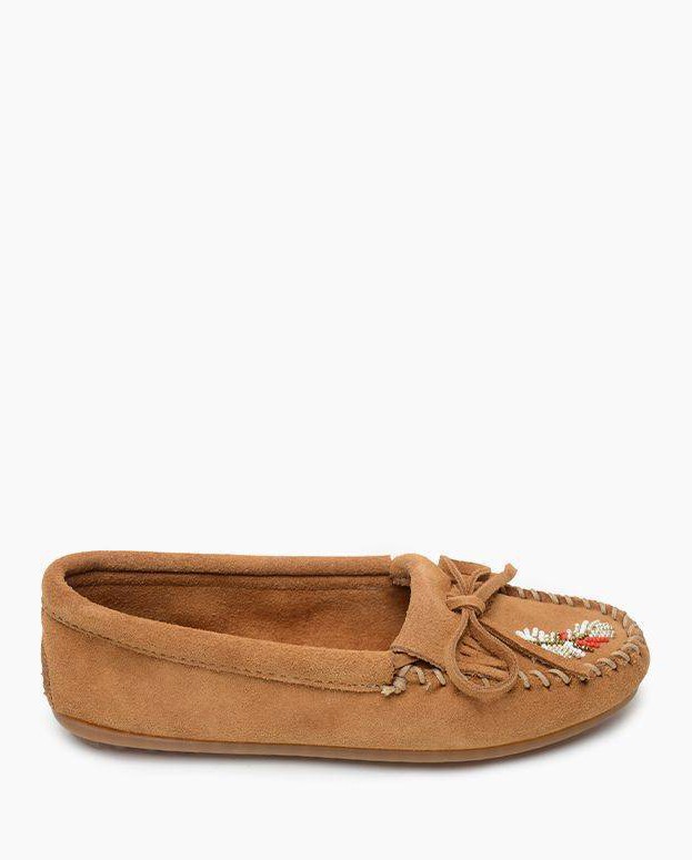 Minnetonka X Moko Kobayashi - Feather Taupe
