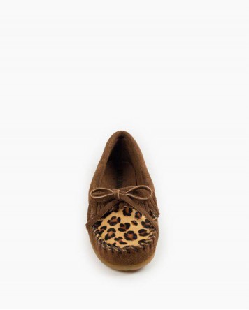 Leopard Kilty Dusty Brown