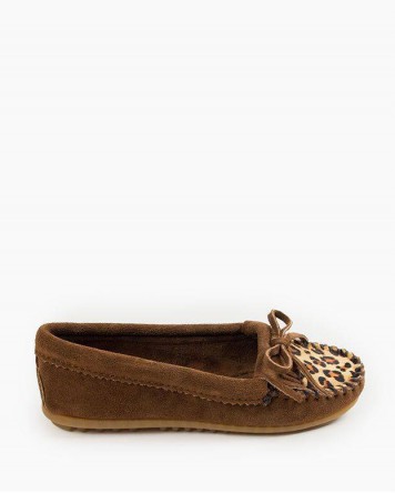 Leopard Kilty Dusty Brown