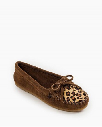 Leopard Kilty Dusty Brown