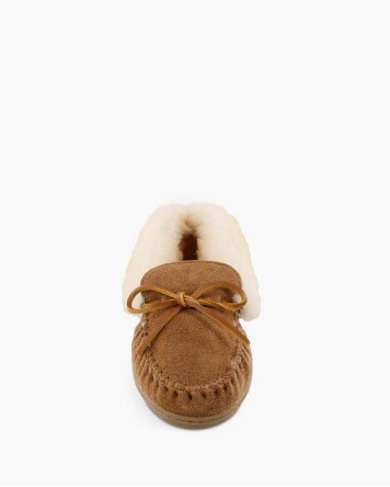 Alpine Sheepskin Moc Tan