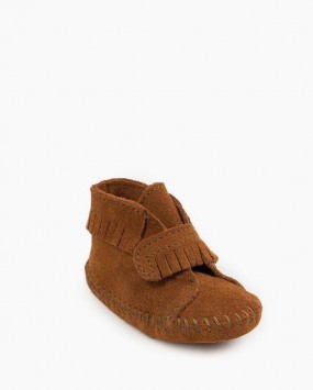 Front Strap Bootie Softsole Brown