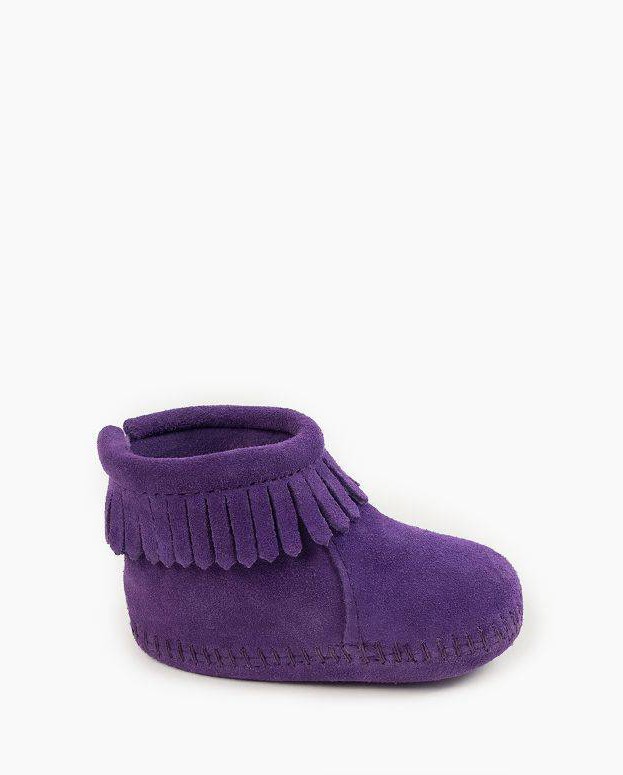 Back Flap Bootie Purple