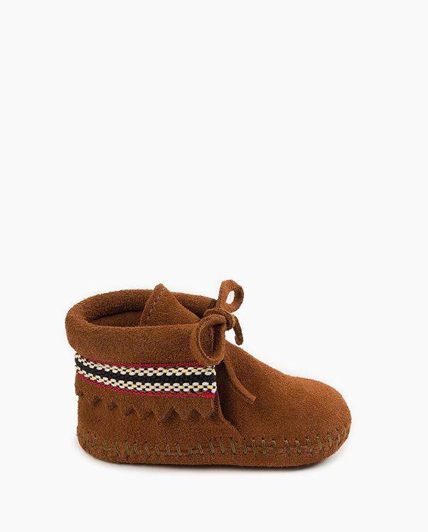 Braid Bootie Brown