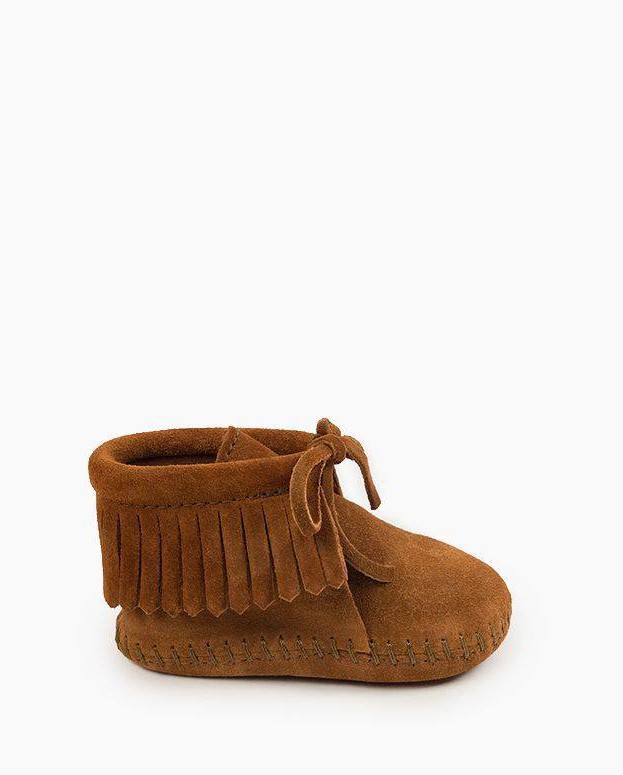 Fringe Bootie Brown