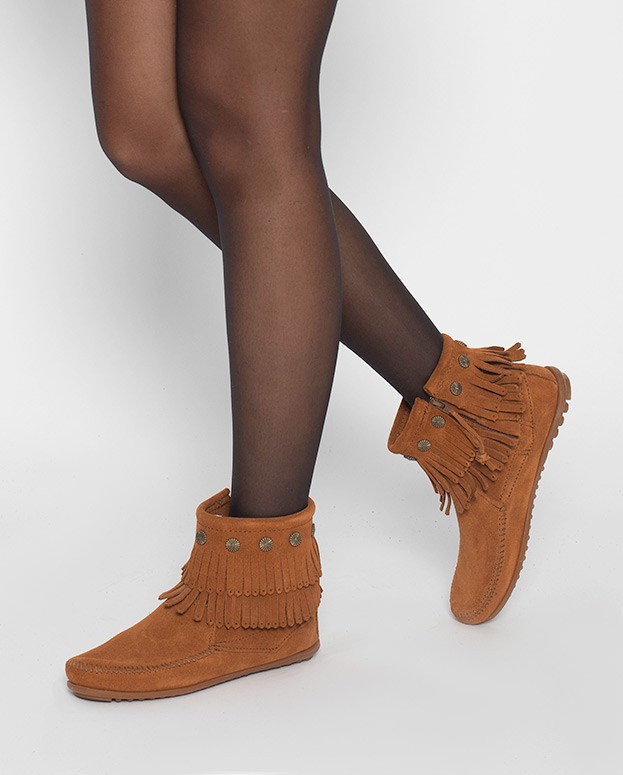 Double Fringe Side Zip Boot...