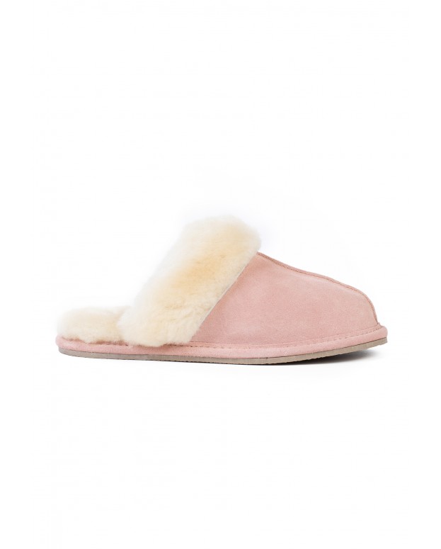 Chausson Sheepskin Slide Rose