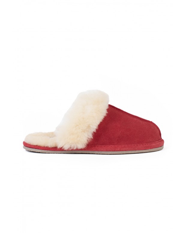 Chausson Sheepskin Slide Rouge