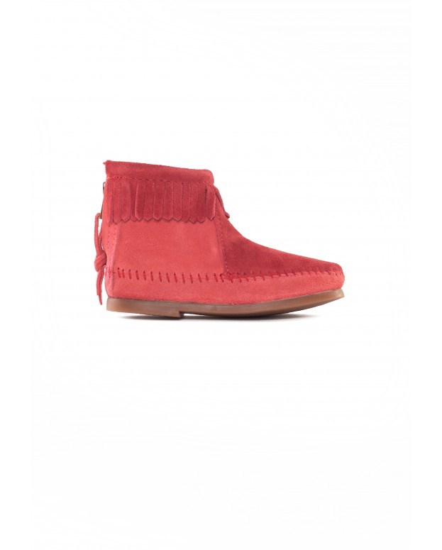 Bottine Back Zip Boot Rose