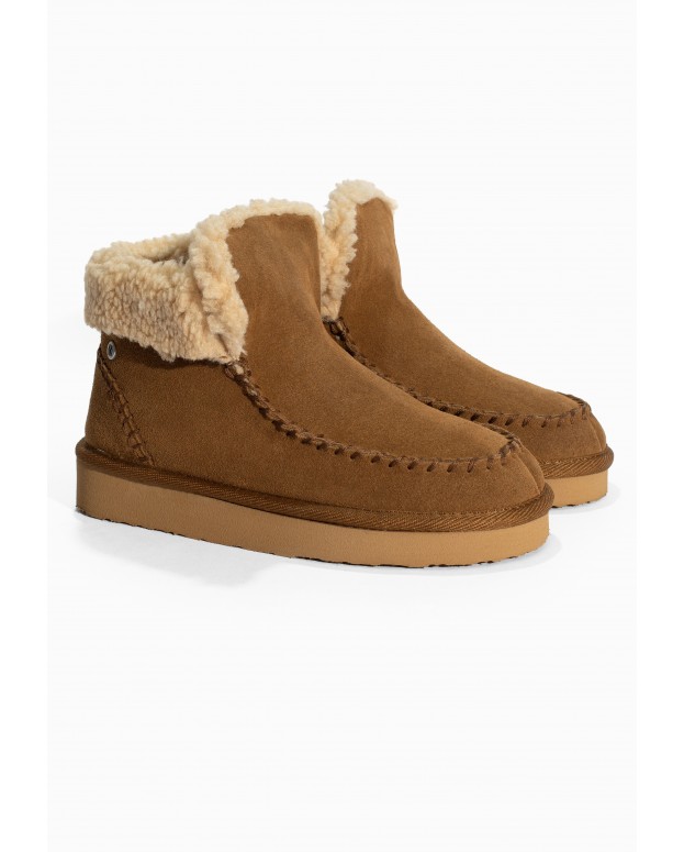 Bottes Chandra Marron en cuir