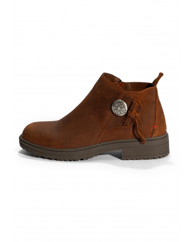 Bottes Joyelle Marron en cuir
