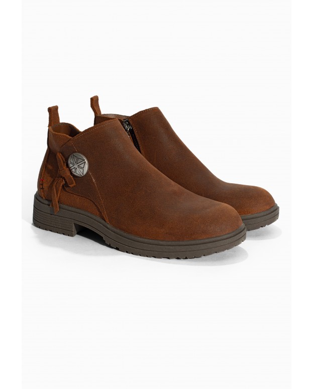 Bottes Joyelle Marron en cuir
